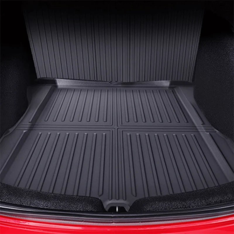 Rear Trunk Mat & Seat Back Protector for Tesla Model 3 Highland 2024 - acetesla