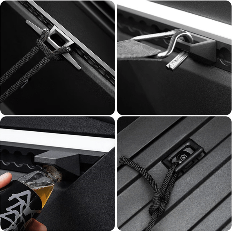 Rear Trunk Multi - Function L - Track Combination Equipment Kit for Cybertruck - acetesla