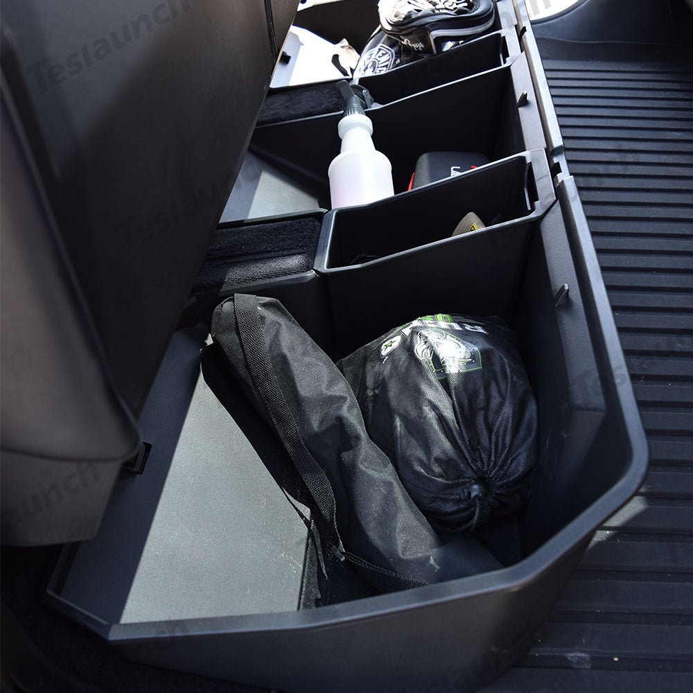 Rear Underseat Storage Bin for Cybertruck - acetesla