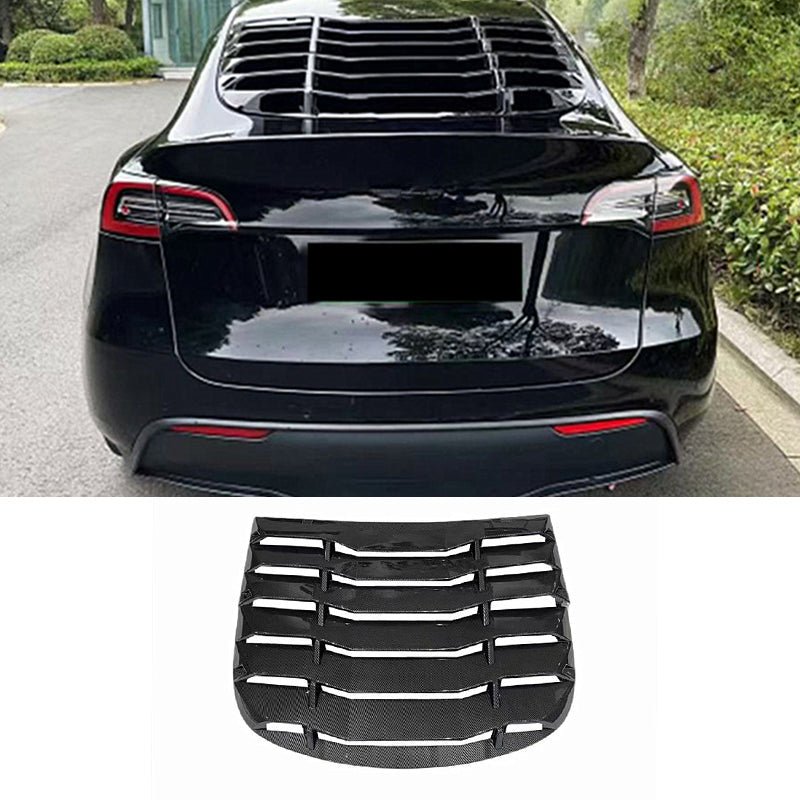 Rear Window Louver for Tesla Model Y - Modified Rear Shutters and Rear Sunshade Decoration - acetesla