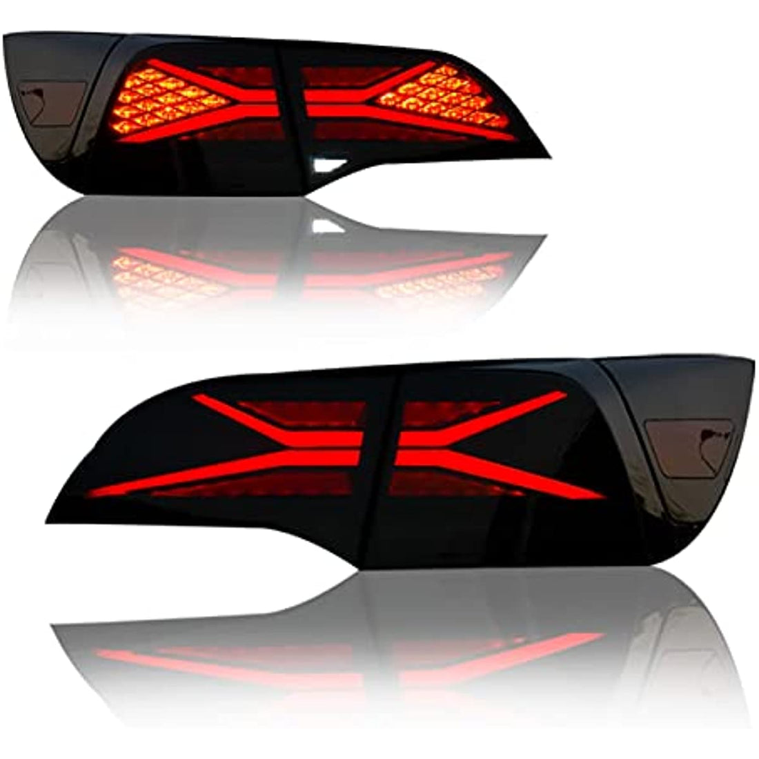 Red Cross LED Taillights for Tesla Model 3 / Y - acetesla