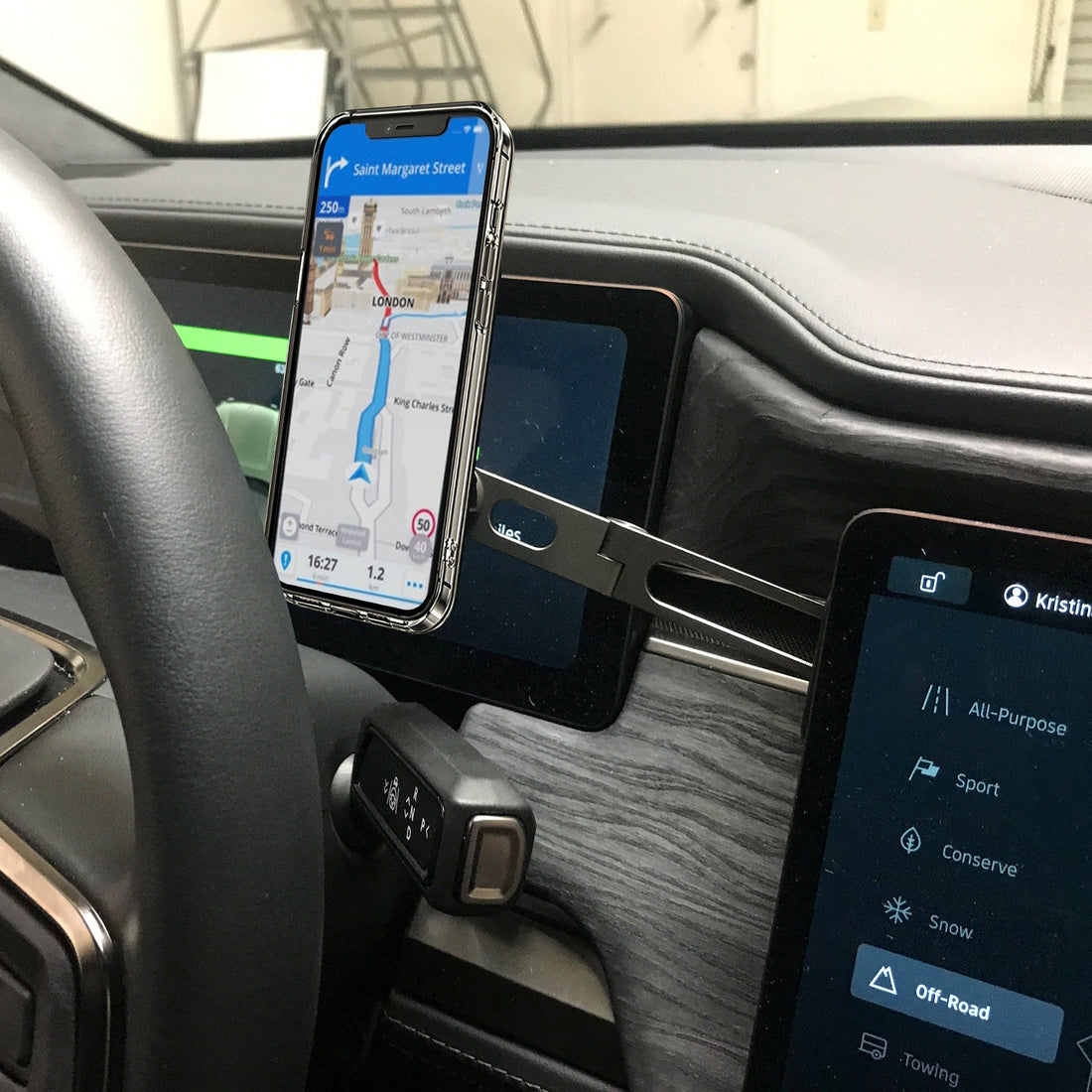 Rivian Phone Mount Interior Accessories - acetesla