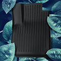 Rivian R1T Floor Mats TPE All Weather Protection Rivian R1T Accessories Black - acetesla