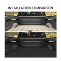 Rivian R1T Truck Bed Mat Liner Foldable Accessories Pickup Heavyweight Bed Mat All Weather Truck Rugged Bed Liner - acetesla