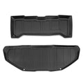 Rivian R1T/R1S Front Mat Upper Lower Layer All-Weather TPE Front Storage Mat Cargo Liner for R1T/R1S - acetesla