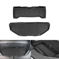 Rivian R1T/R1S Front Mat Upper Lower Layer All-Weather TPE Front Storage Mat Cargo Liner for R1T/R1S - acetesla