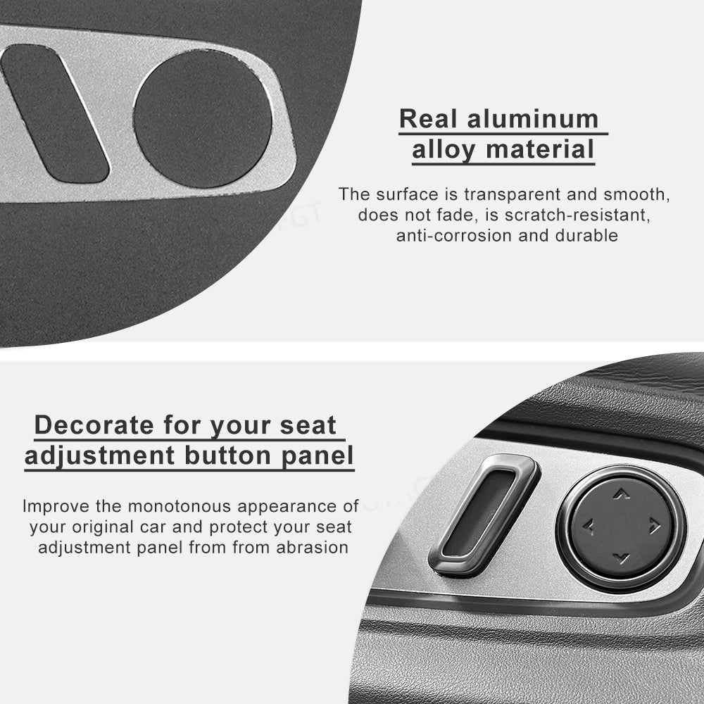 Rivian Seat Adjustment Button Cover Trim R1T R1S Rivian Interior Wrap Accessories - acetesla