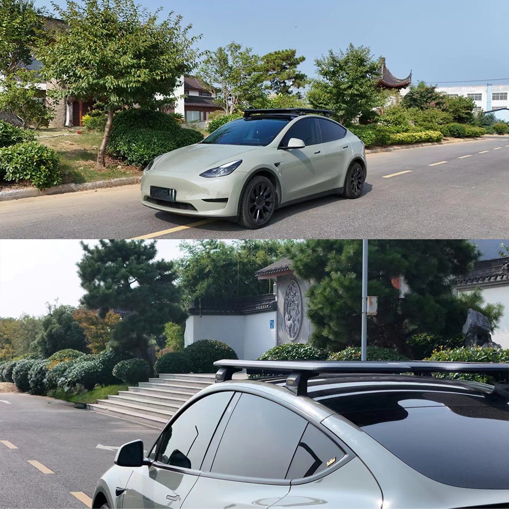 Platform Hit Rack Tesla Roof Rack Cargo Platform Rooftop Cargo System for Tesla Model Y 2021+