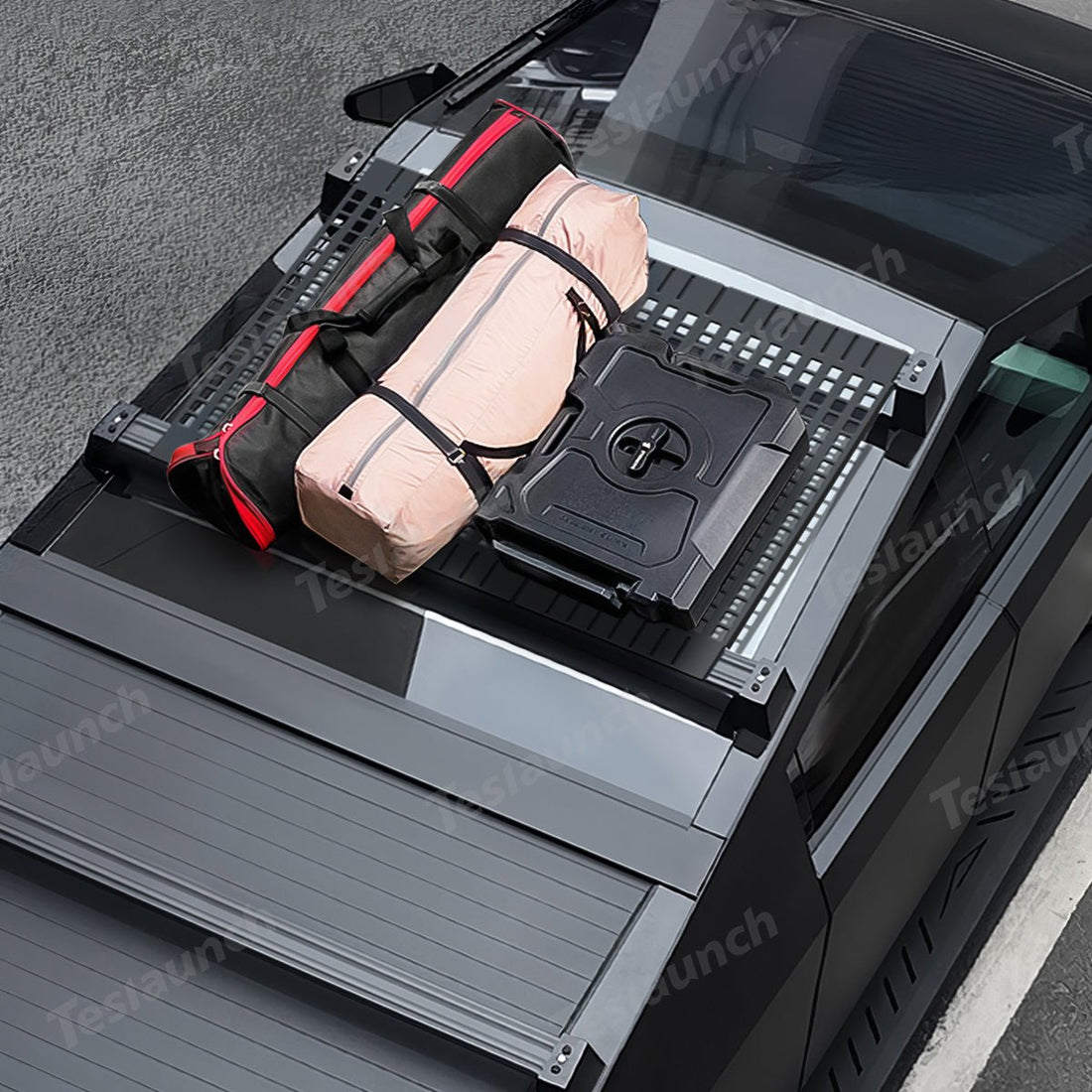 Roof Rack Molle Panels for Cybertruck (A Set of 3) - acetesla