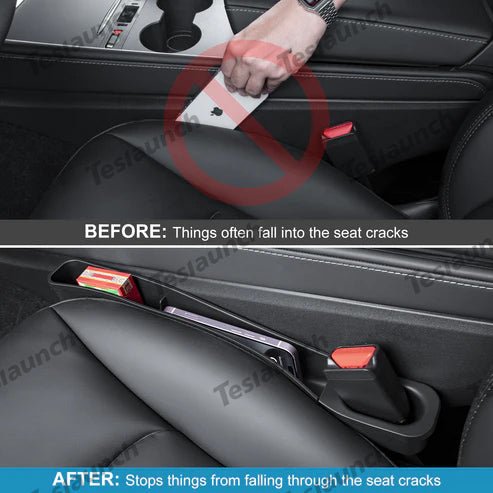 Seat Gap Storage Box for Tesla 2017 - 2024 Model 3/Y - acetesla