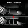 Split Lower Center Console Storage Tray with Cup Holder for Cybertruck - acetesla