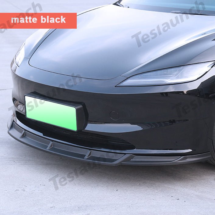 Sports Style Front Bumper Lip Kit for 2024 Model 3 Highland - acetesla