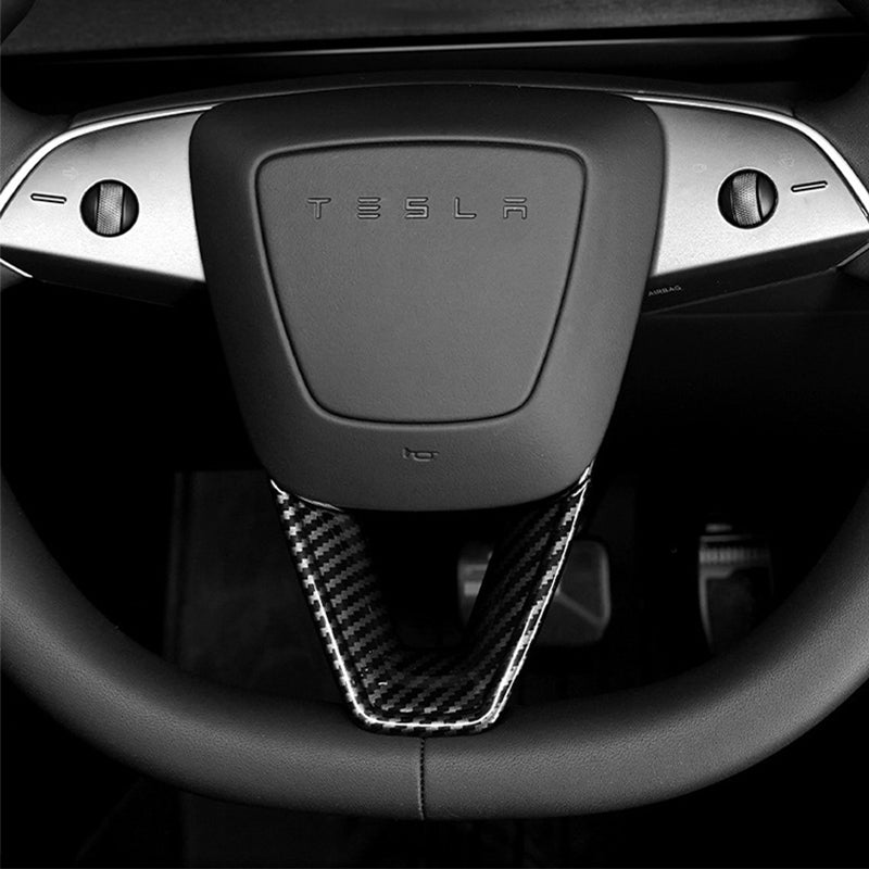 Steering wheel V-cover for Model 3 Highland - acetesla