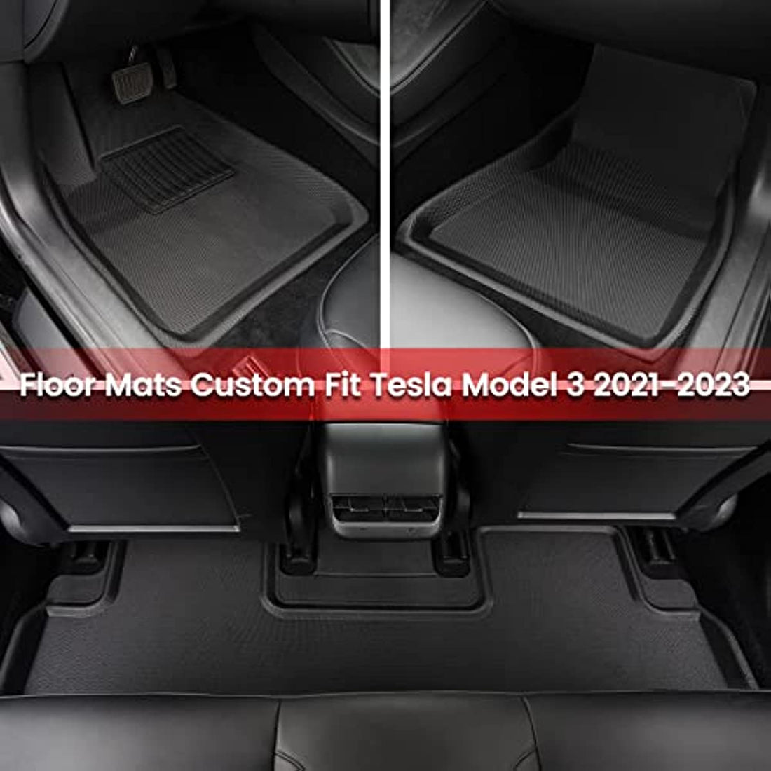 TPE Floor Mats for Tesla Model 3 / Y 2020-2023 - acetesla