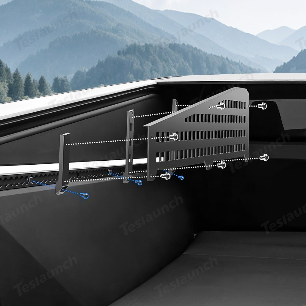 Truck Bed L-Track Molle Panels for Tesla Cybertruck