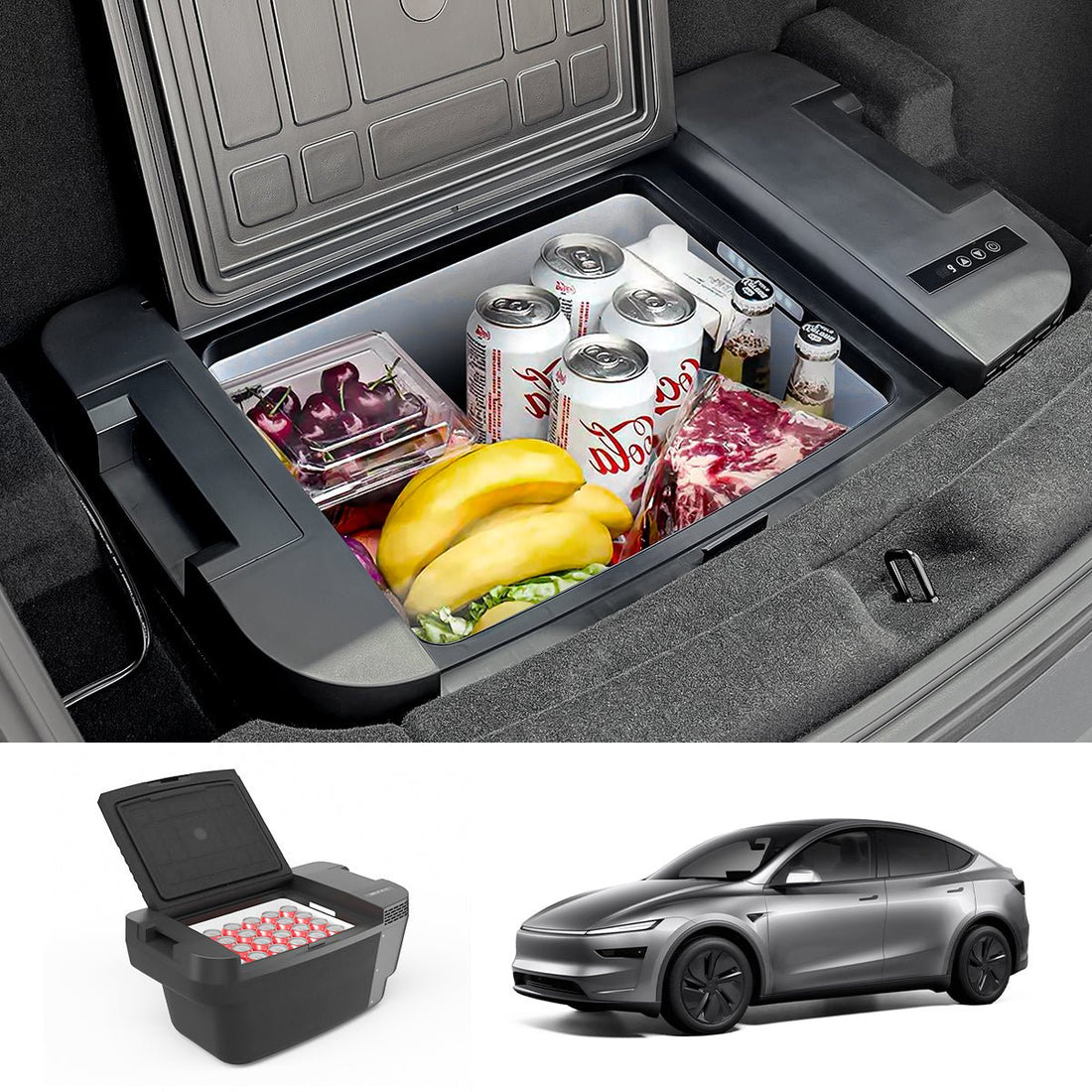 Trunk Refrigerator - High - Performance Car Fridge for Tesla Model Y Juniper 2025+ - acetesla