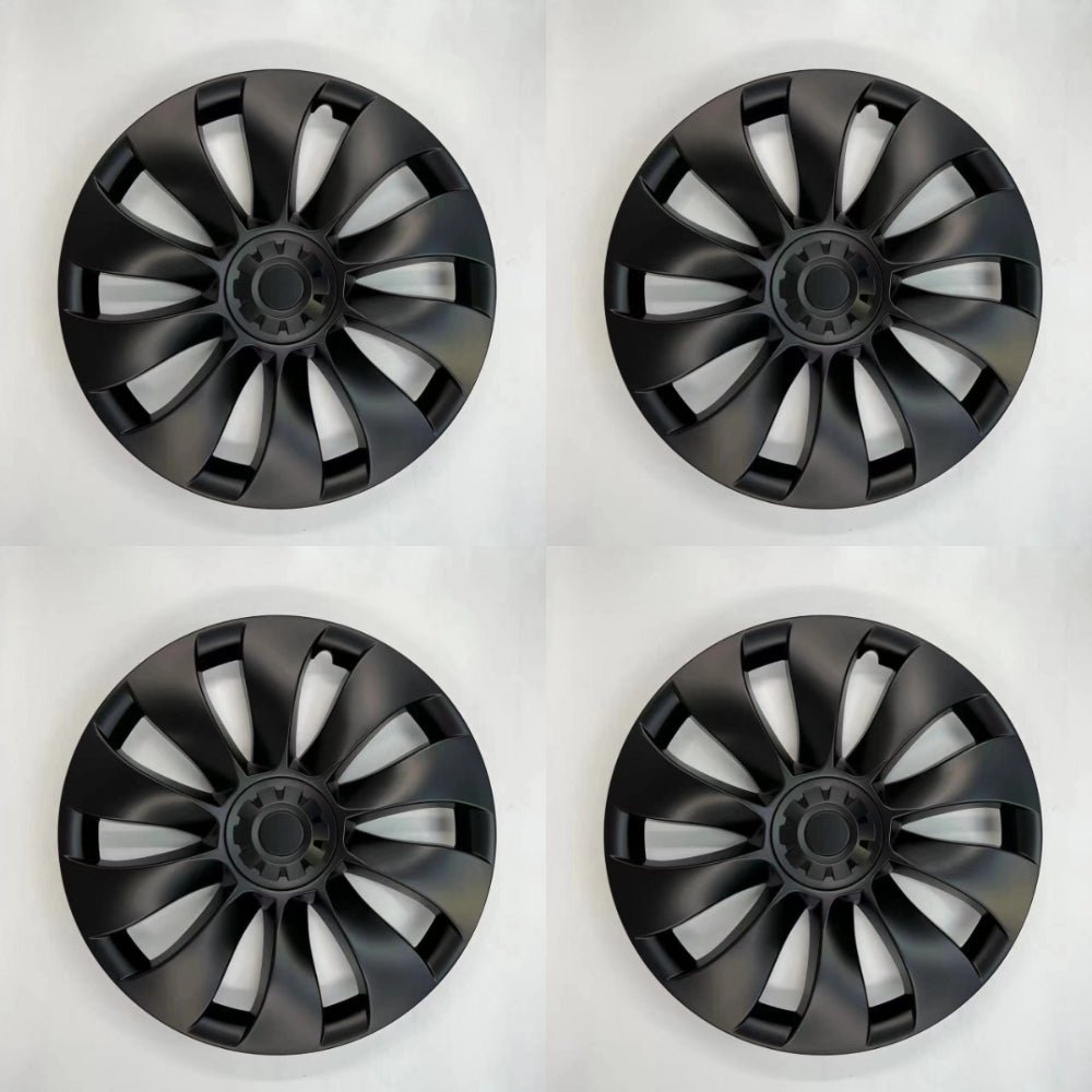 Uberturbine Style Wheel Hubcap For Tesla 2017 - 2023 Model 3 19'' Sport Wheels (4PCS) - acetesla