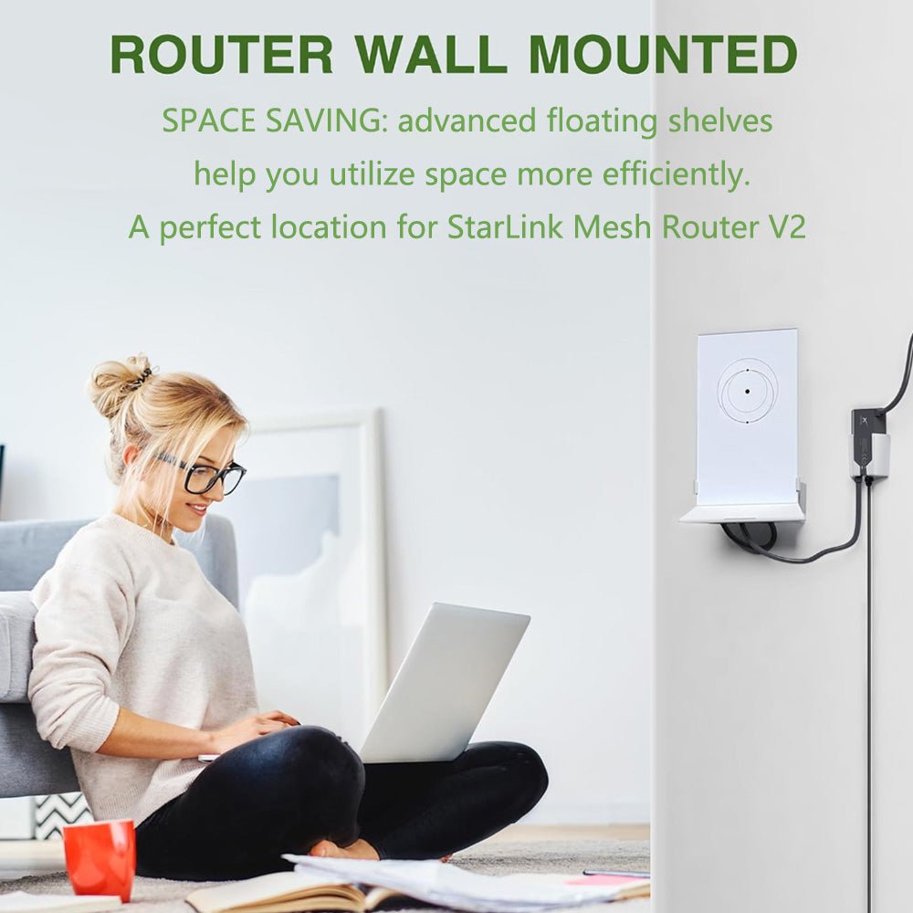 Starling Router Bracket Wall Mount Bracket for Starlink Gen 2 Router