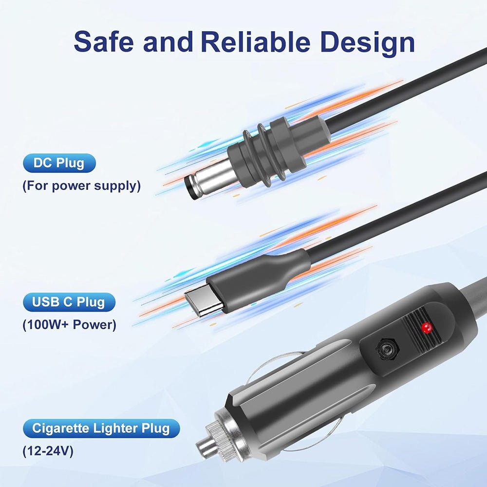 Waterproof 3 - in - 1 Charging Cable for Starlink Mini - acetesla