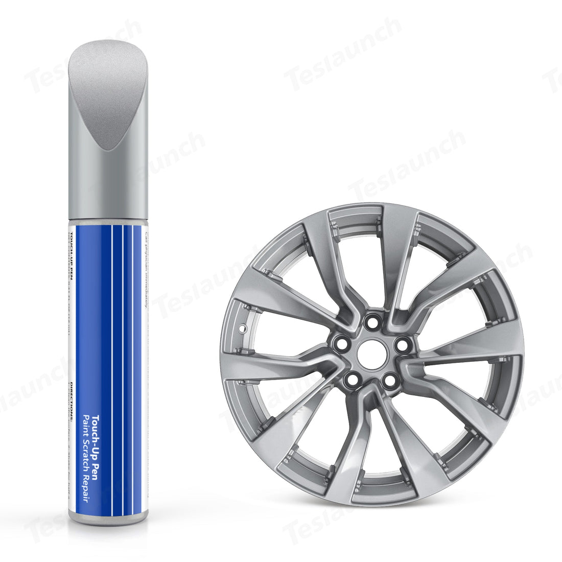 Wheel Rims Touch Up Paint For Tesla Model 3 - DIY Curb Rash Repair With Color - Matched Touch Up Paint - acetesla