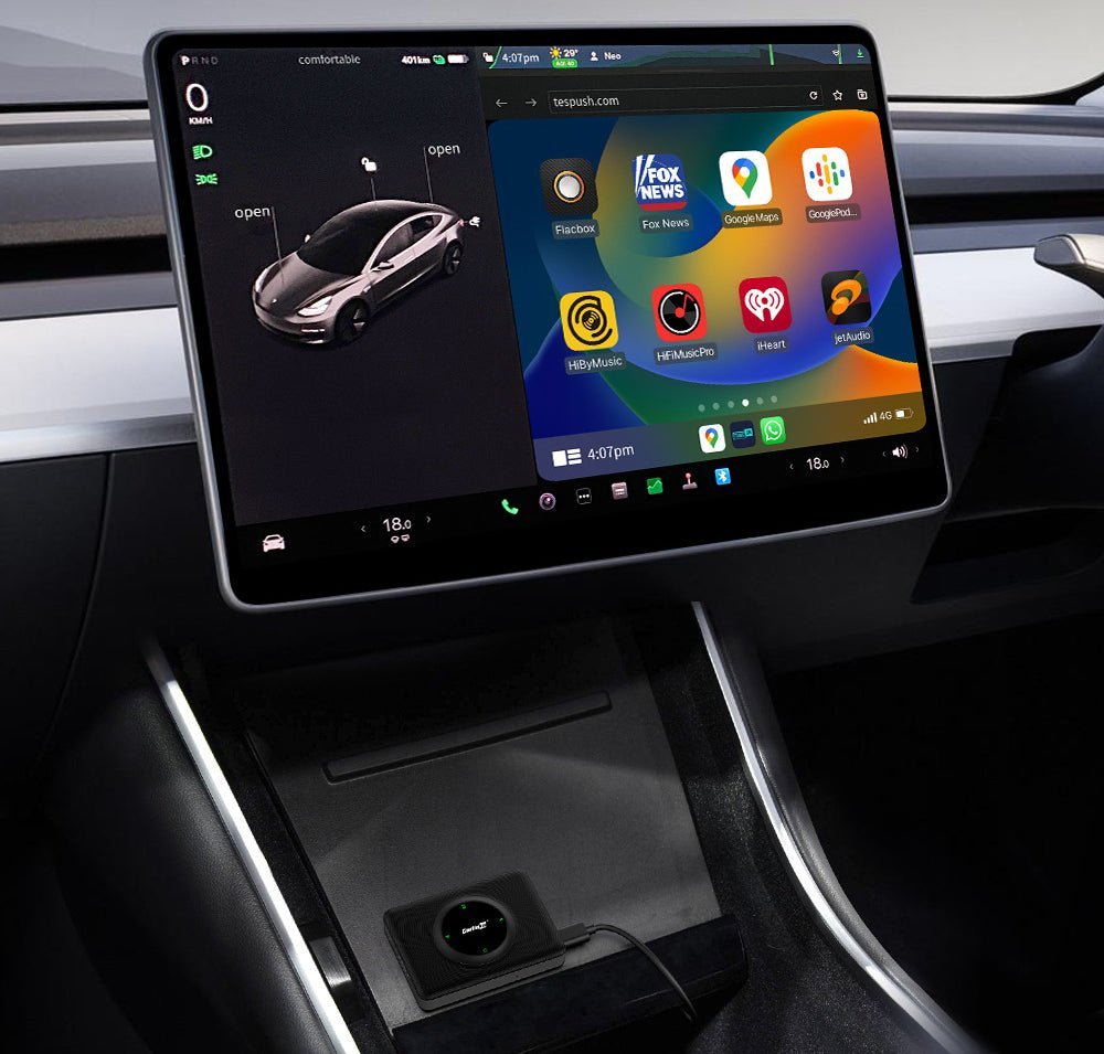 Wireless CarPlay Adapter for Tesla Model 3 Model Y - acetesla