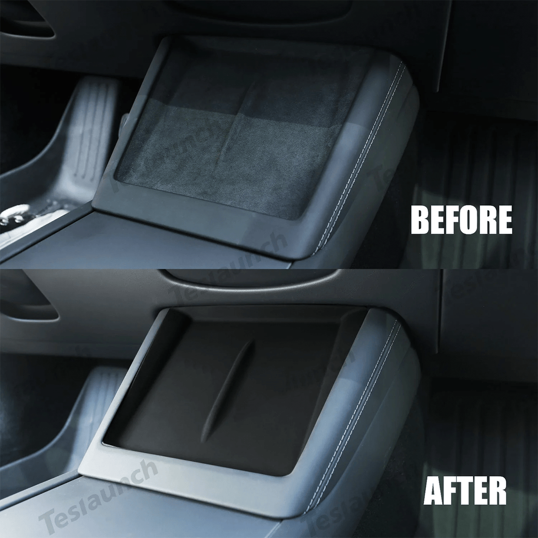 Wireless Charging Anti - Slip Protective Mat for Tesla Model Y Juniper 2025+ - acetesla